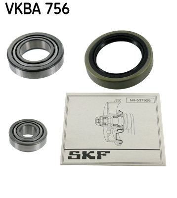 Kit cuscinetto ruota - VKBA 756 SKF